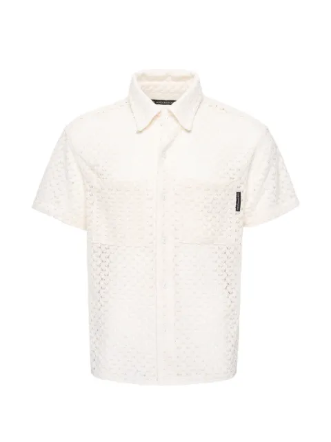 Andersson Bell lace short-sleeve shirt