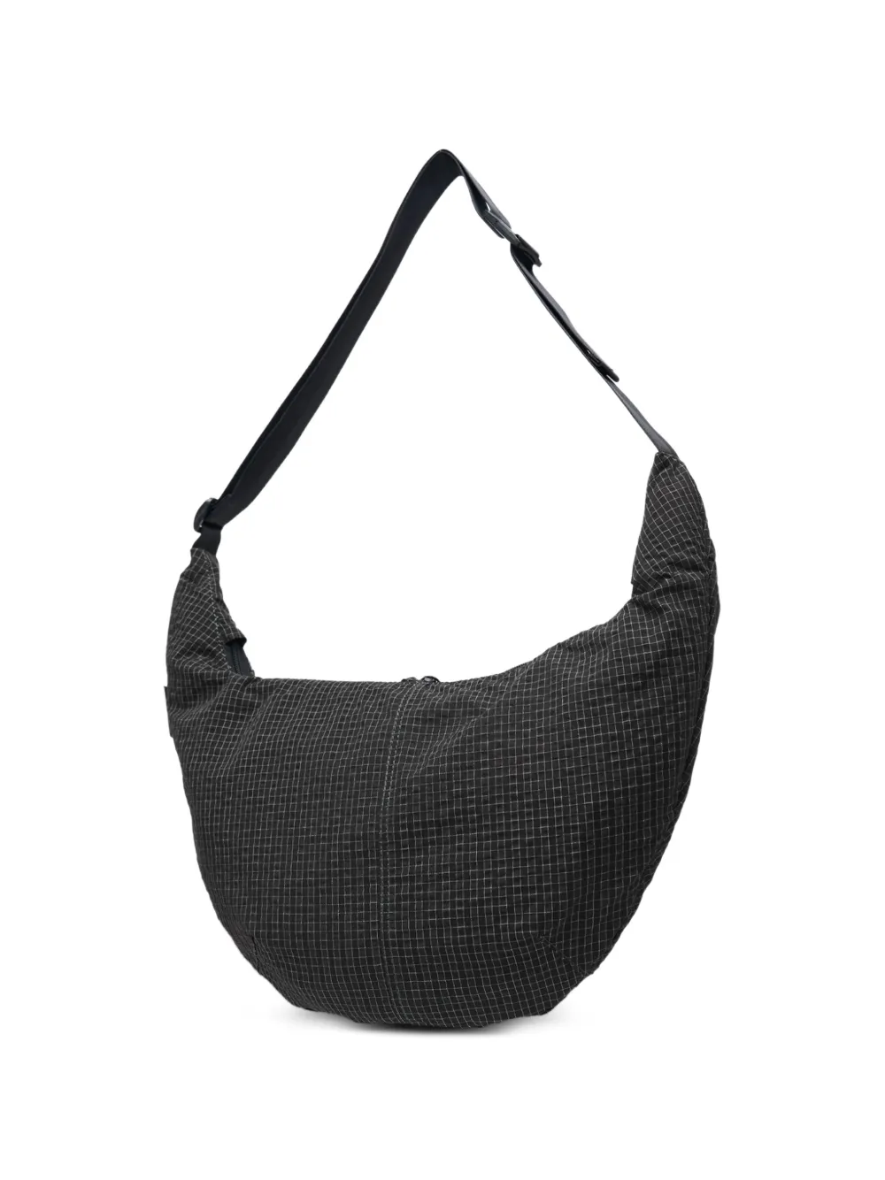  Comme Des Garçons Homme Grid-pattern Shoulder Bag - Black 
