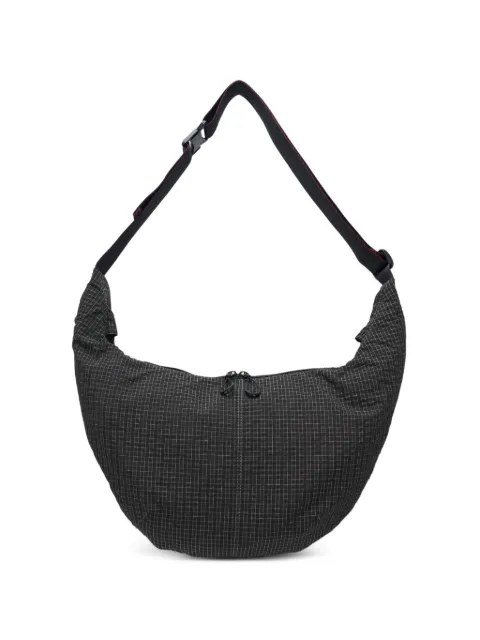 Comme des Garçons Homme grid-pattern shoulder bag