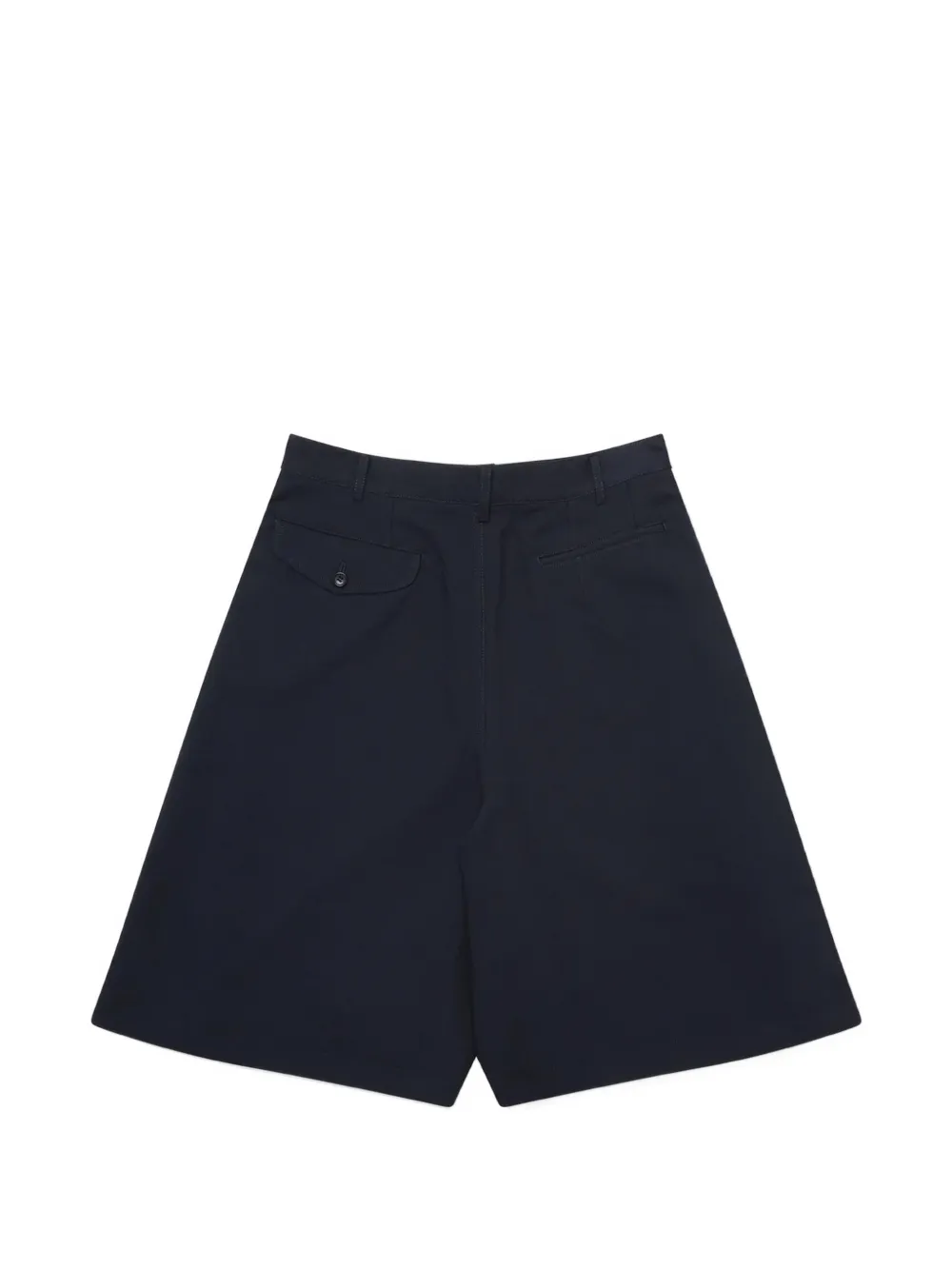 Comme Des Garçons Shirt Shorts met ritsdetail Blauw