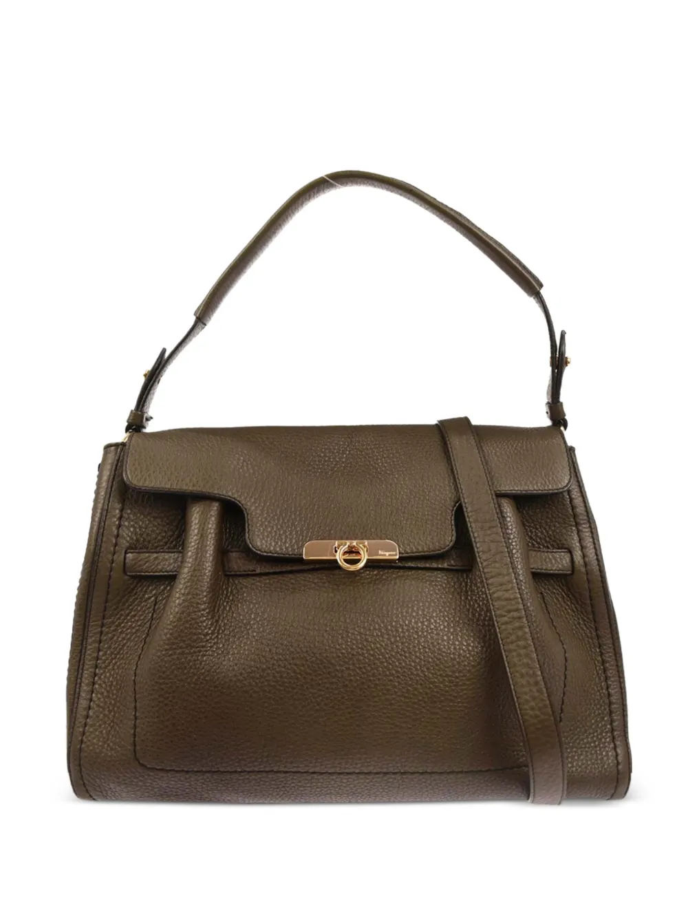 Ferragamo Pre-Owned Borsa a spalla 2way anni '90 - Marrone