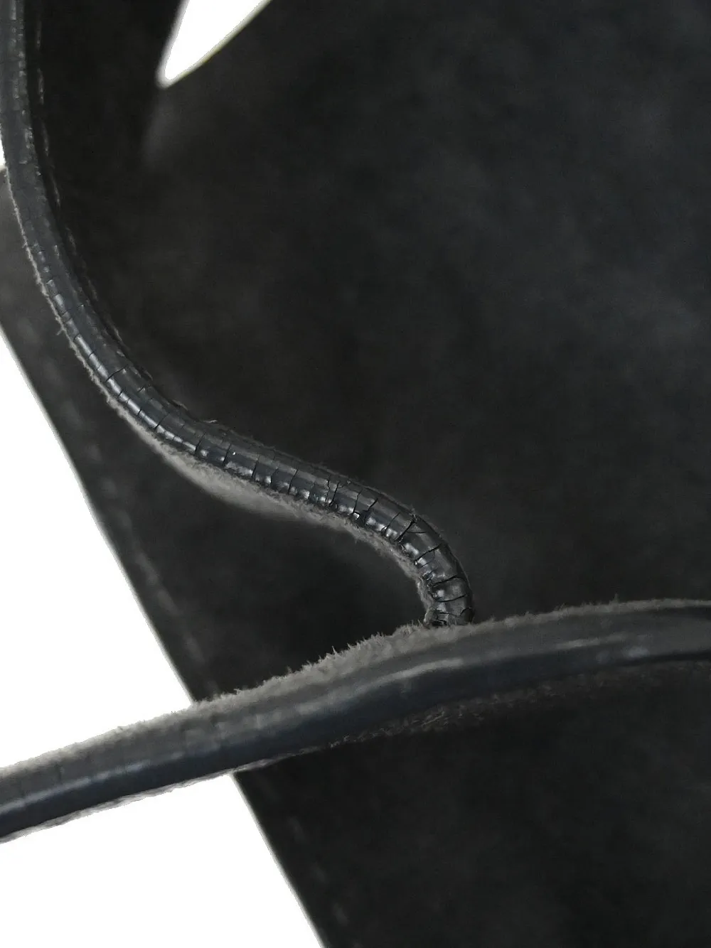 2006 Studded Suede Shoulder Bag