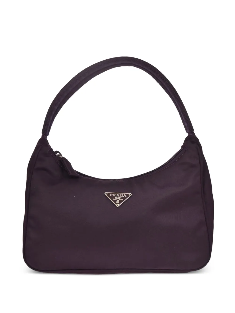 Prada Pre-Owned Borsa a mano con zip anni '90 - Viola