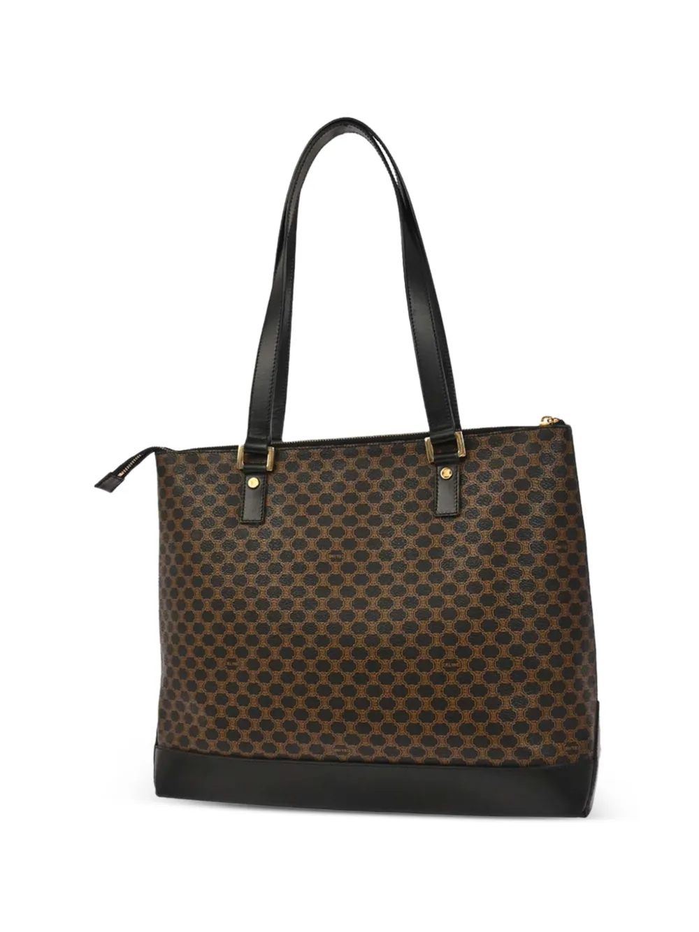  Celine Pre-owned 1990s Macadam Tote Handbag - Black 