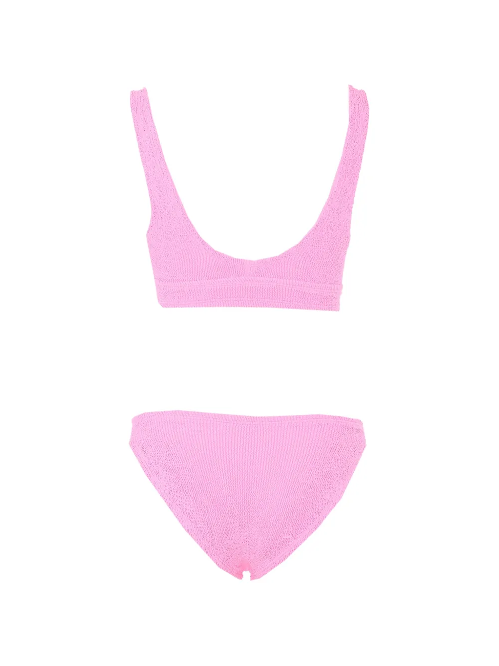  Hunza G Angel Textured Bikini - Pink 