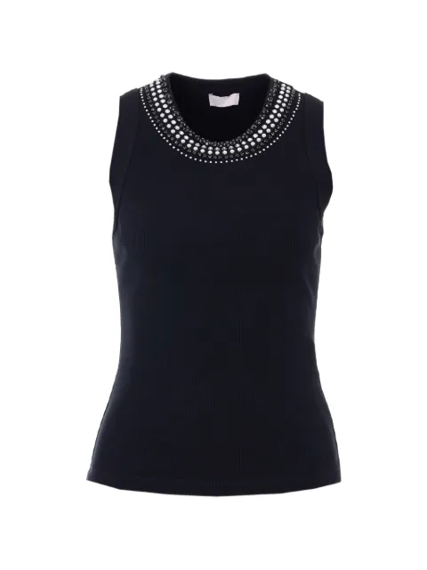 LIU JO top con cuello redondo