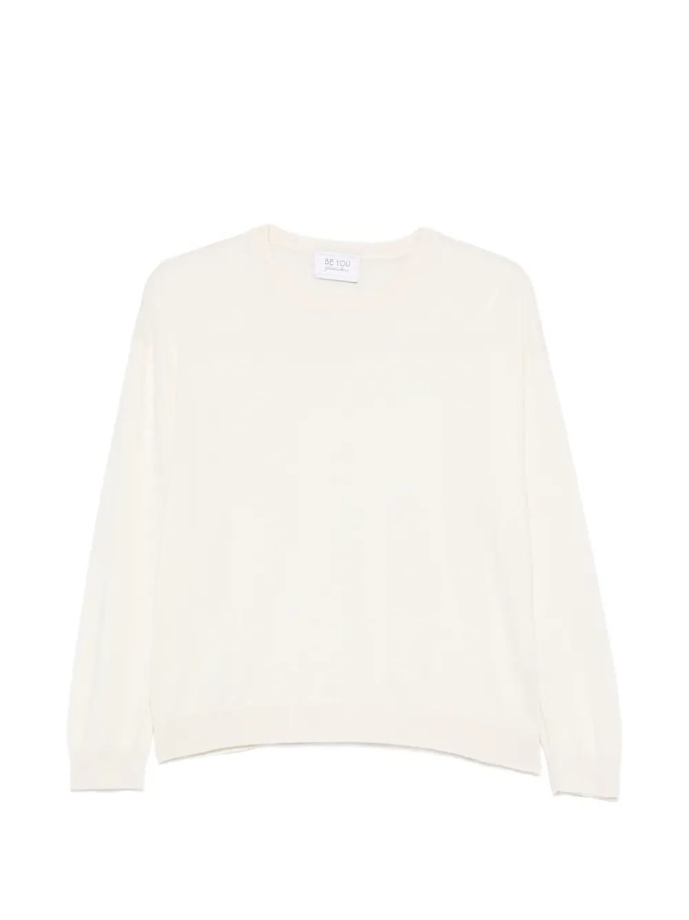 BeYou round-neck sweater - Toni neutri