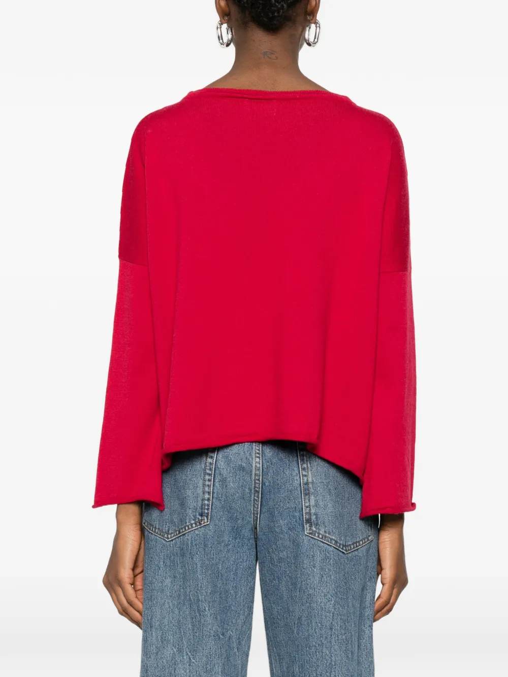 Beyou Long-sleeve Sweater In Multi