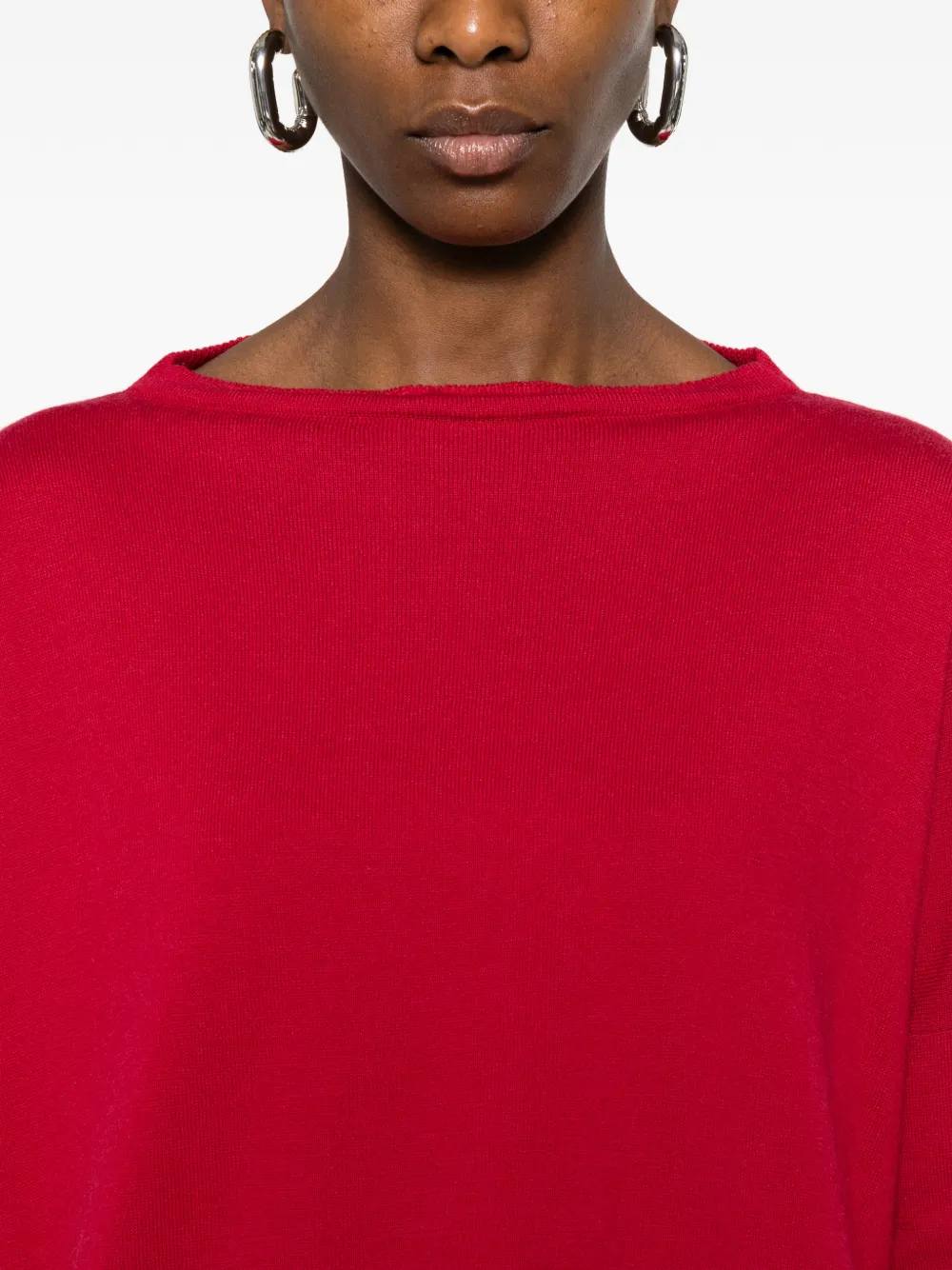 Beyou Long-sleeve Sweater In Multi