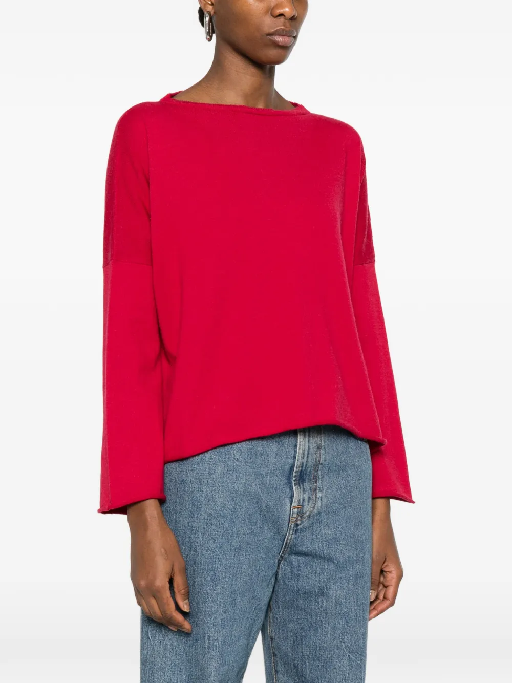  Beyou Long-sleeve Sweater - Pink 
