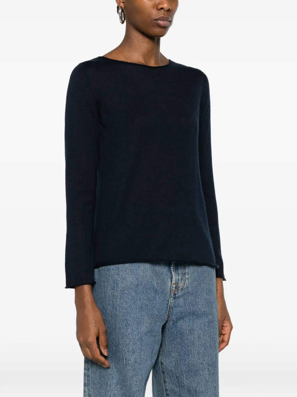  Beyou Jersey De Manga Larga - Azul 
