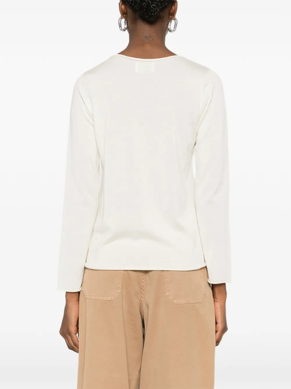 Beyou Long-sleeve Sweater In Multi