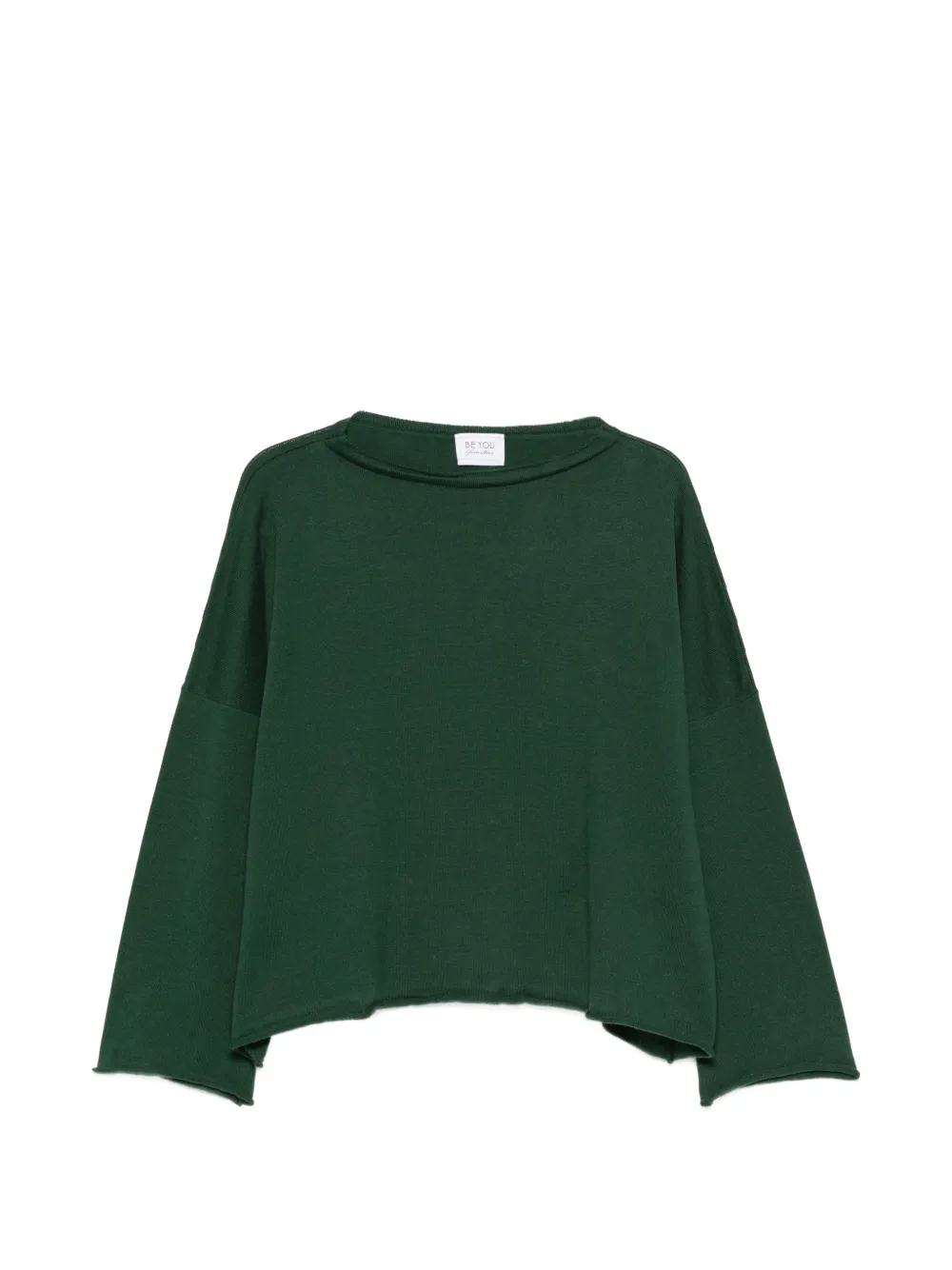 Beyou Long-sleeve Sweater In Green