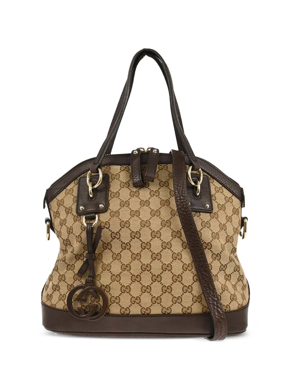 Gucci Pre-Owned 1990-2000s GG canvas handbag - Toni neutri