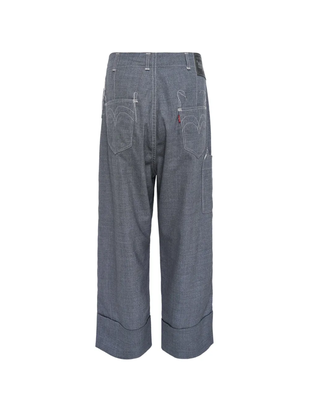 Junya Watanabe MAN x Levi's wollen broek met zak Blauw