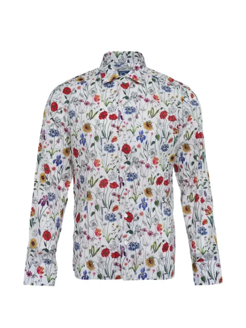 Junya Watanabe MAN floral-print shirt