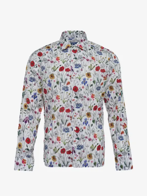 Junya Watanabe MAN camisa con estampado floral