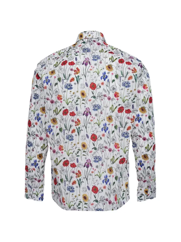 Junya Watanabe MAN フローラル シャツ | ホワイト | FARFETCH JP