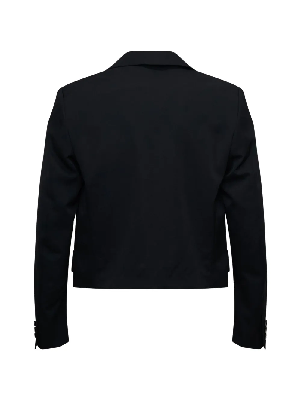 Comme des Garçons Homme Plus Blazer met gekerfde revers Zwart