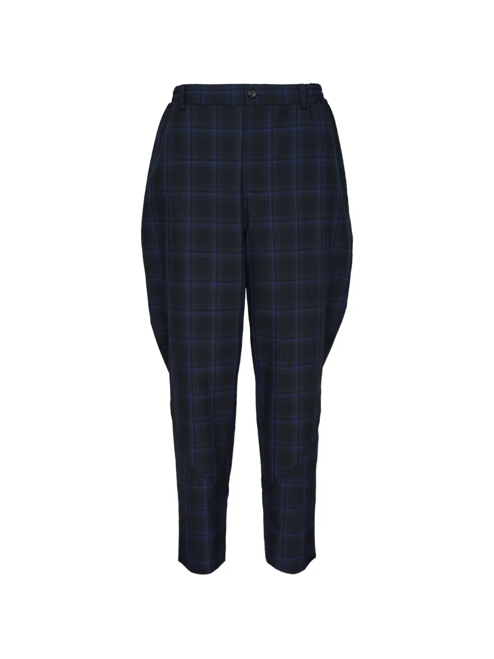Comme des Garçons Homme Deux tartan-check trousers - Blue