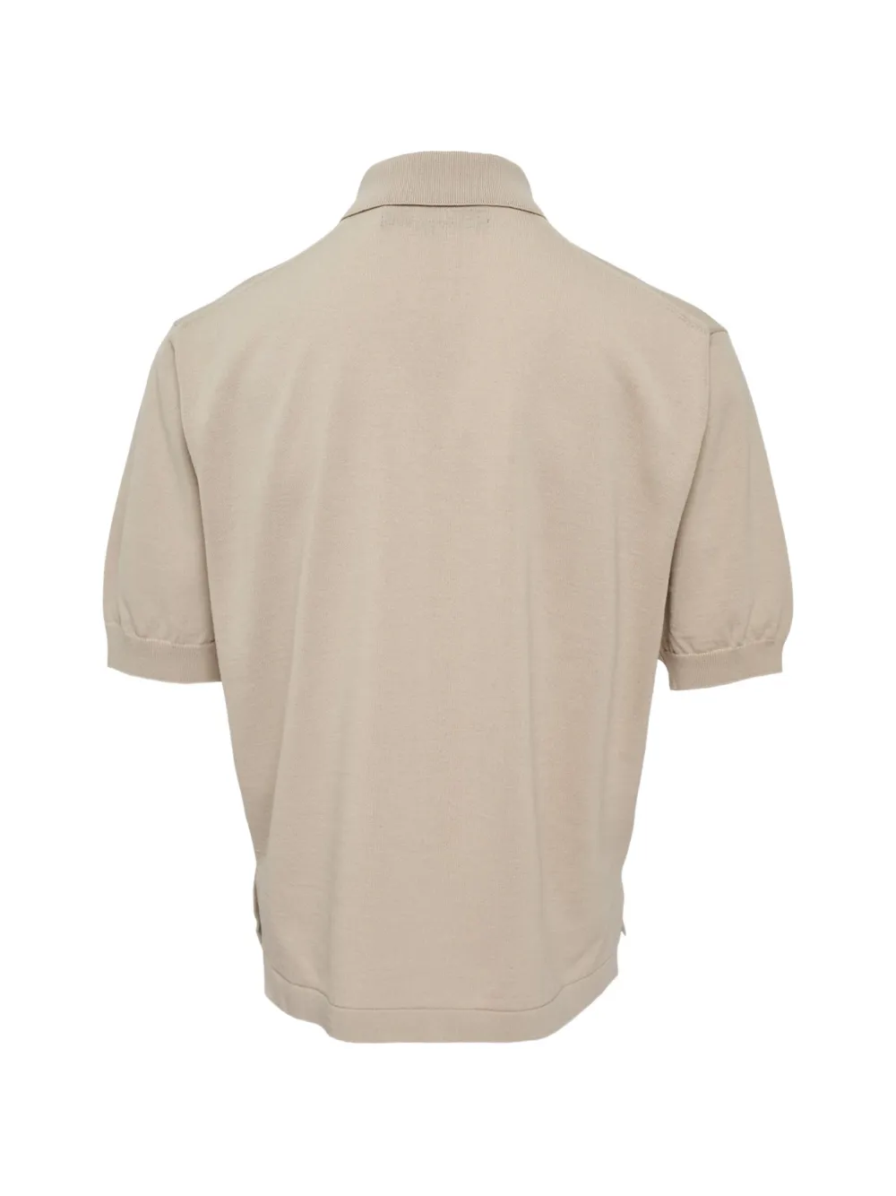 Comme des Garçons Homme Poloshirt met korte mouwen Beige