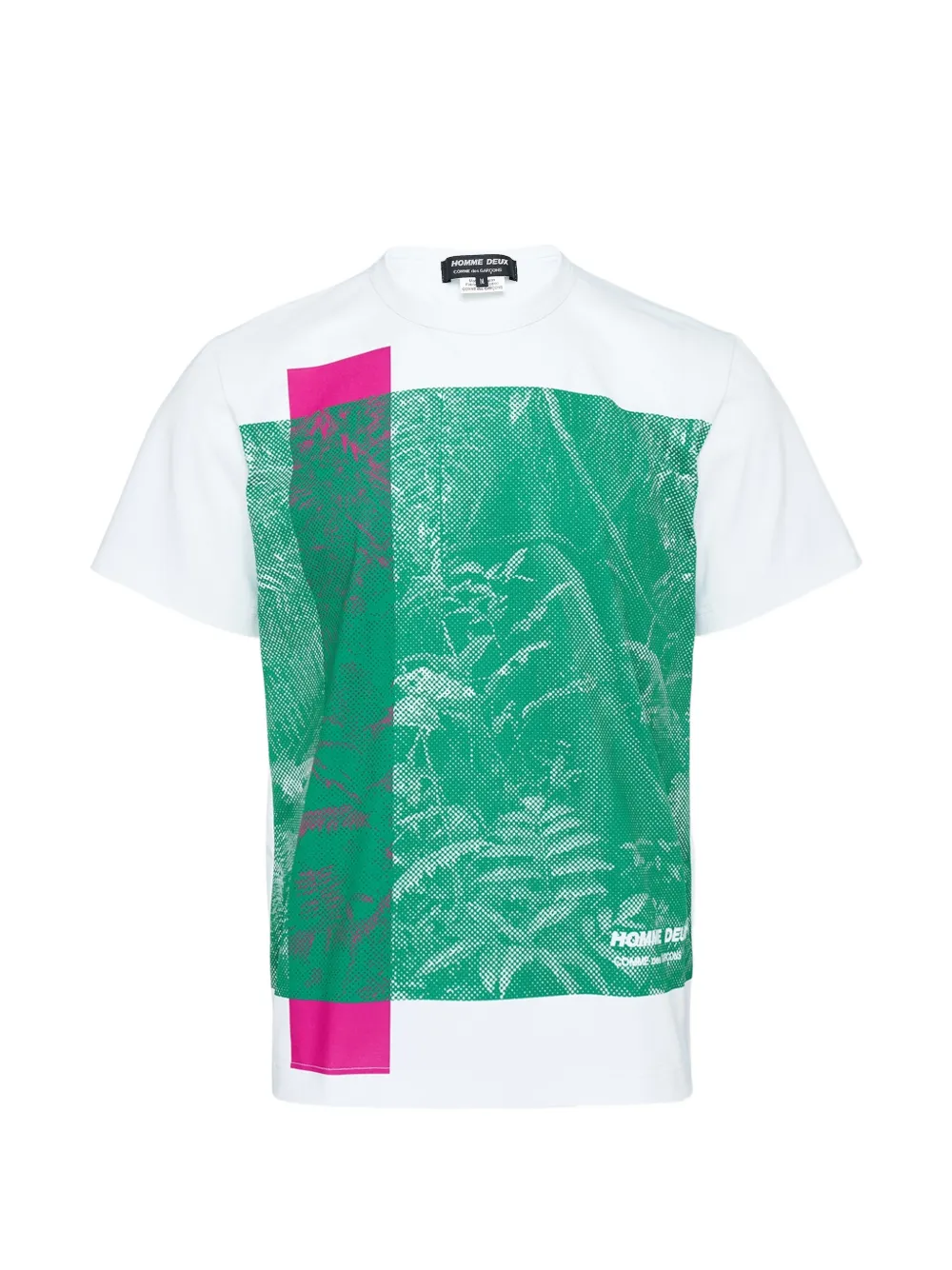 Comme des Garçons Homme Deux graphic-print T-shirt - Bianco