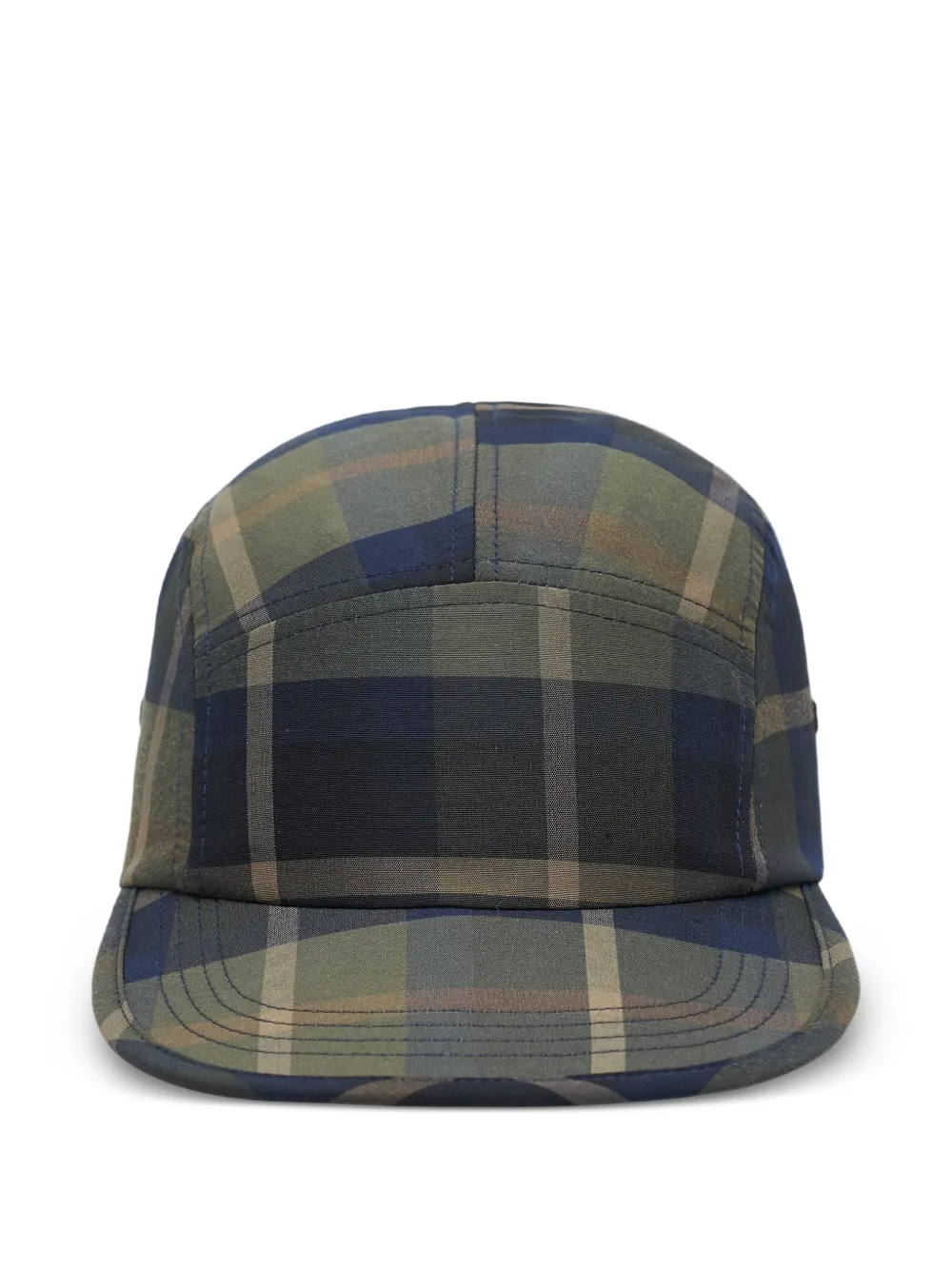 Comme des Garçons Homme checked cap - Verde