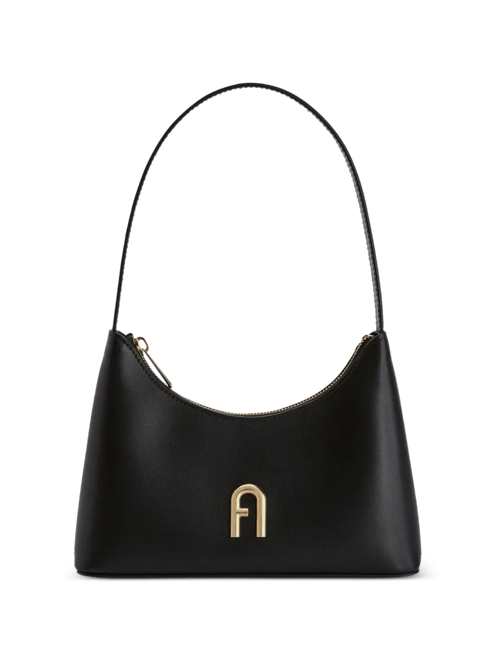 Furla arch logo mini shoulder bag - Nero