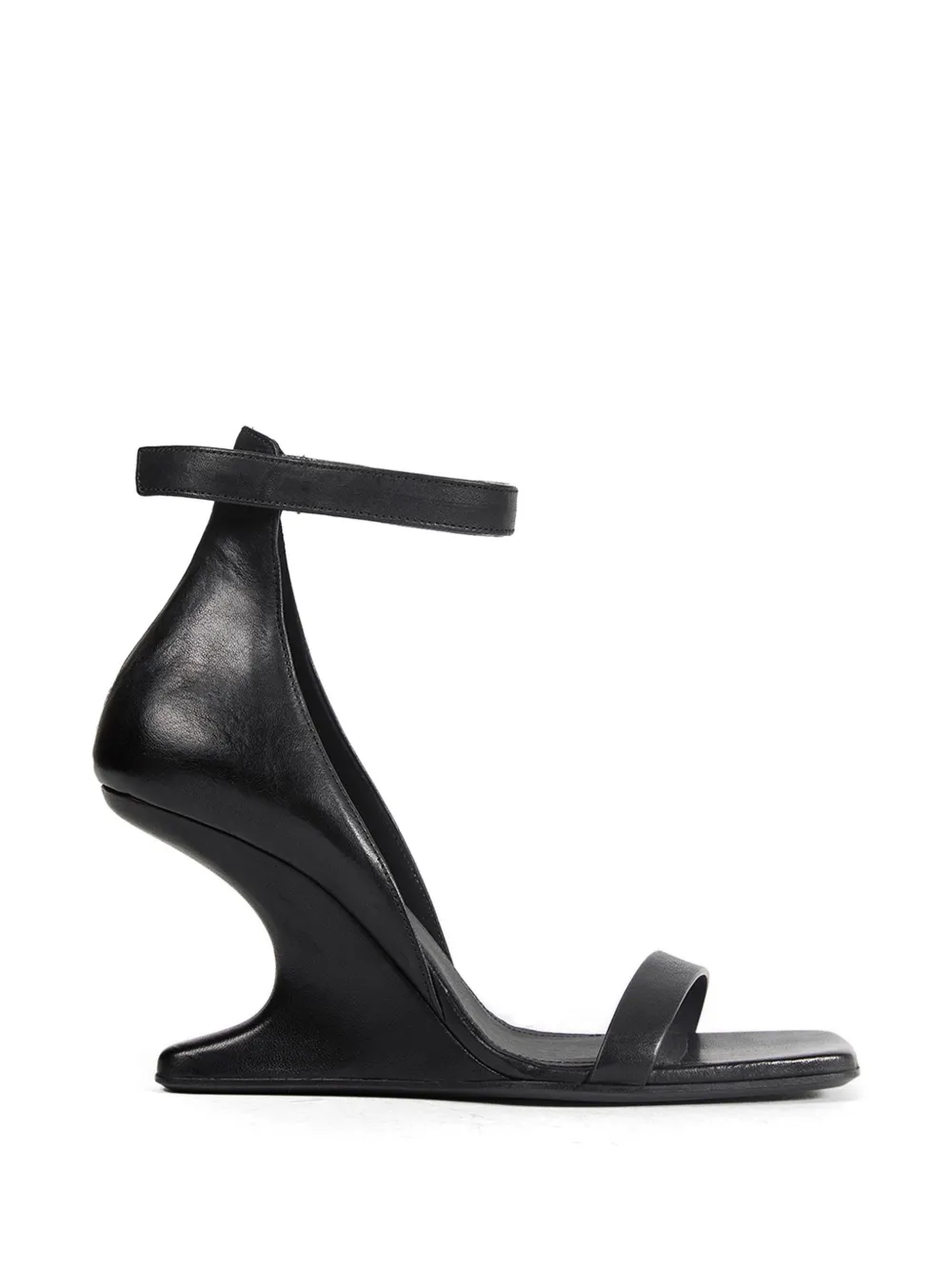 Rick Owens Cantilever sandalen met enkelbandjes Zwart