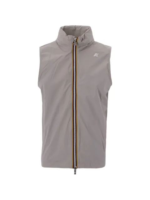 K-Way zip sleeveless jacket