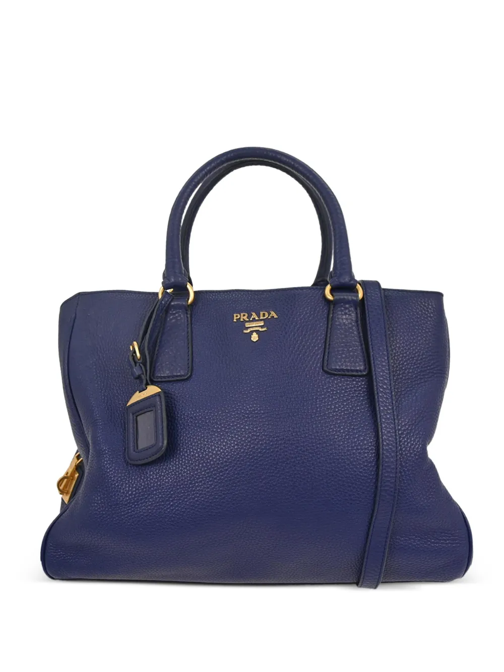 Prada Pre-Owned Borsa a mano in pelle anni '90 - Blu