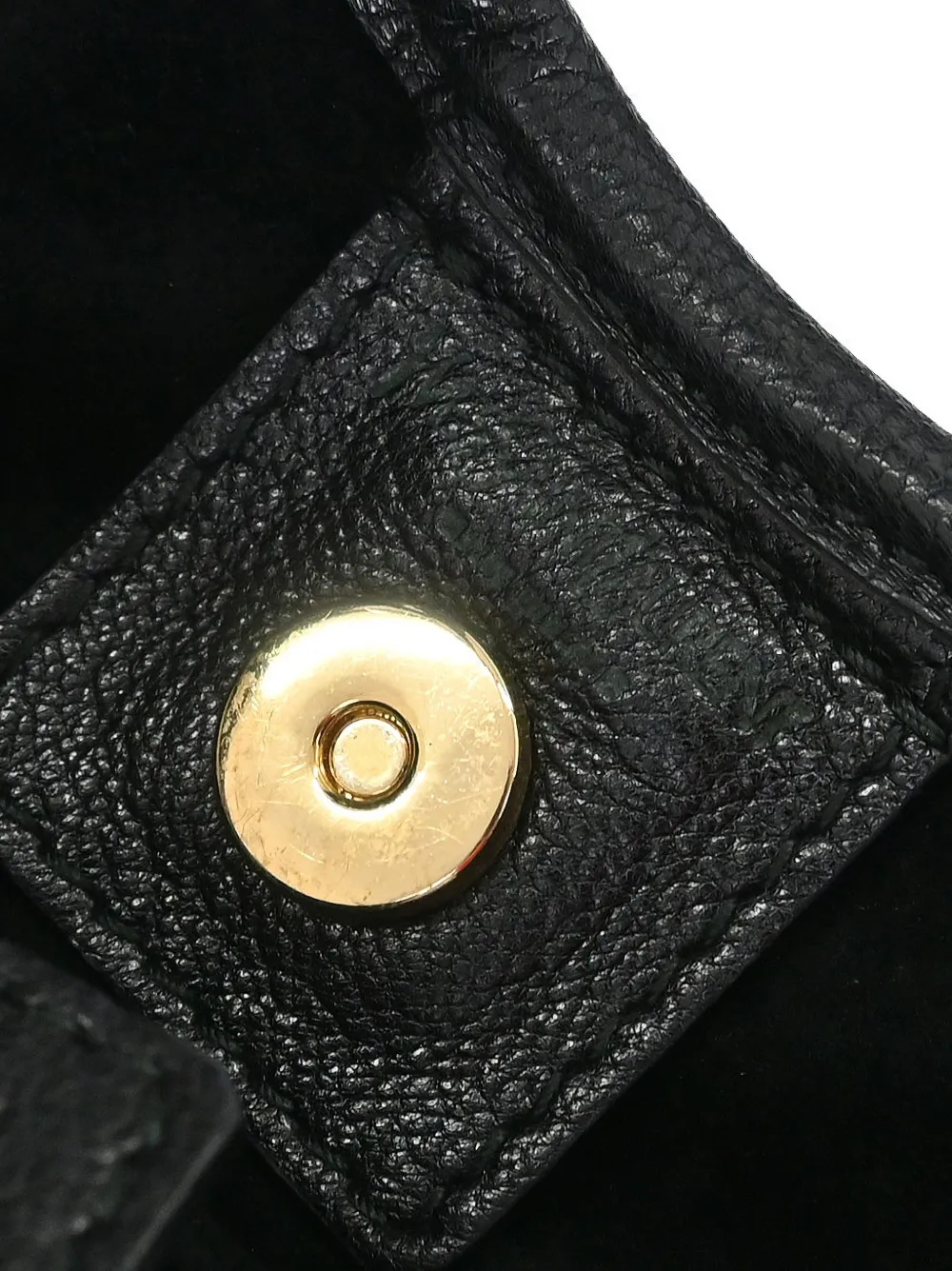 1990s Ruffled Leather Bag