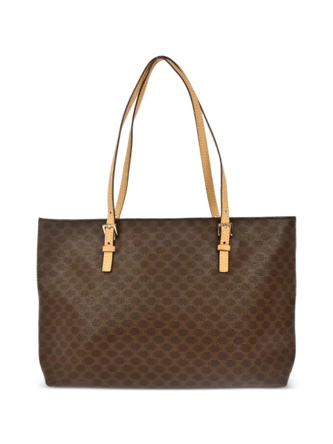 Celine Pre-Owned tote con motivo Macadam 1990