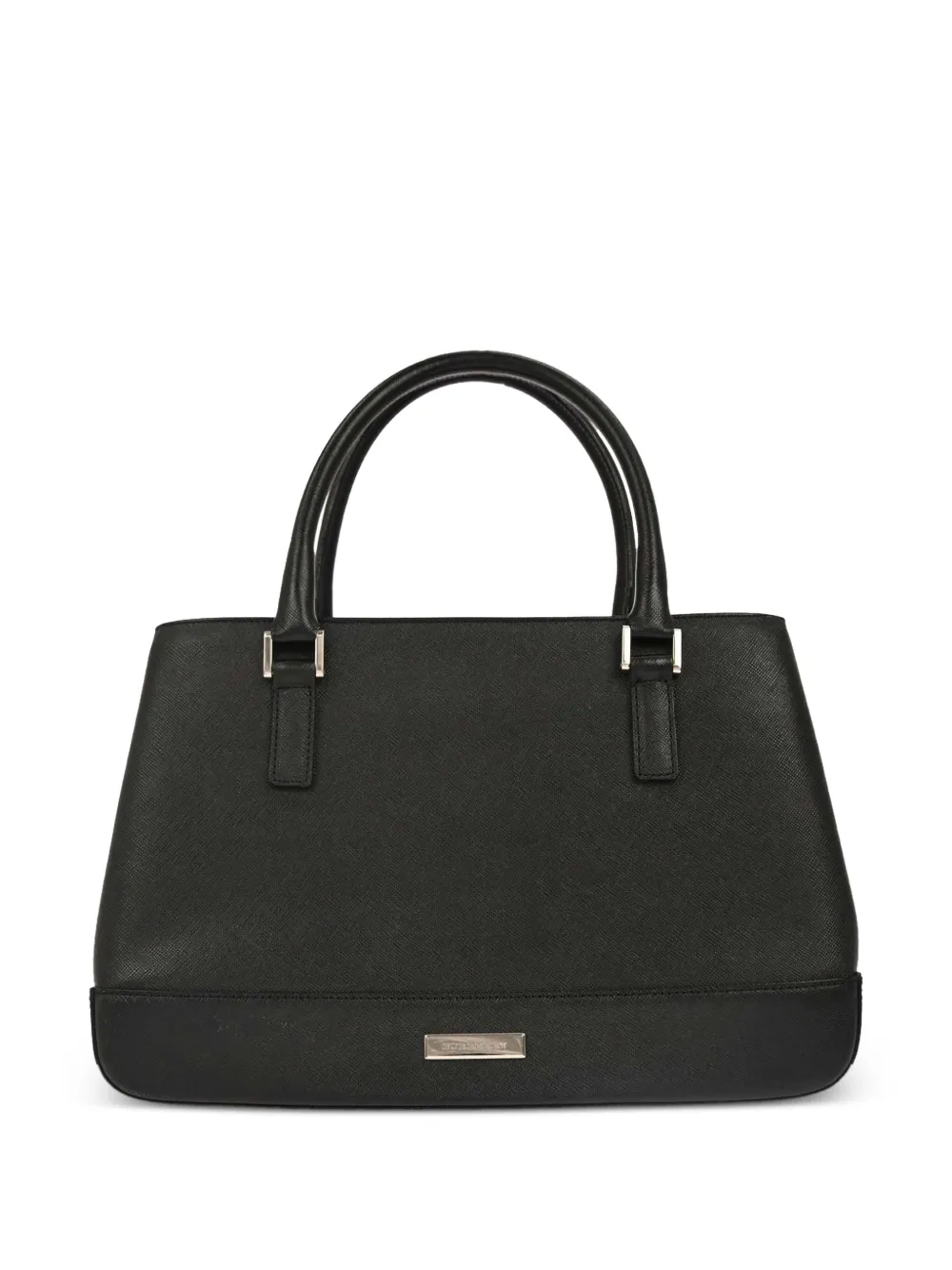 Burberry Pre-Owned Borsa a mano in pelle anni '90 - Nero