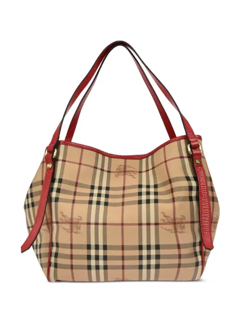 Burberry Pre-Owned 1990s check tote bag