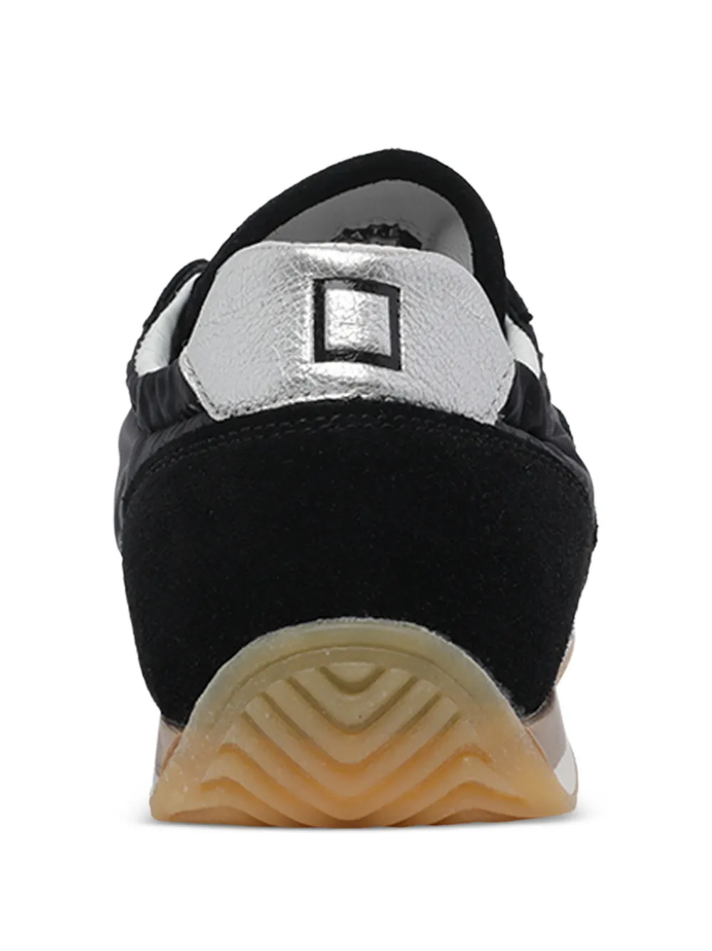 D.A.T.E. Athleta sneakers met ronde neus Zwart