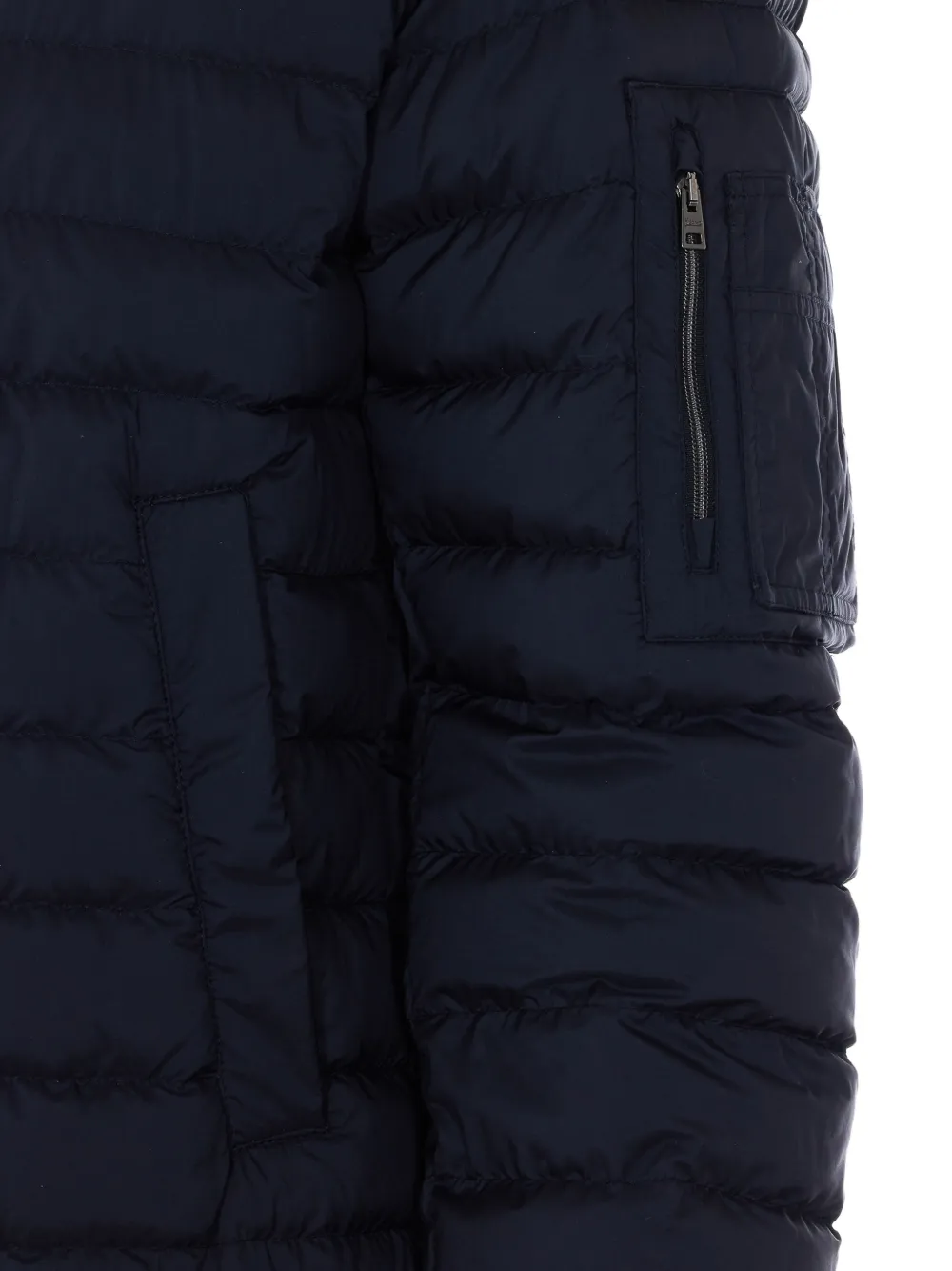  Herno Zip Closure Pockets Jacket - Black 