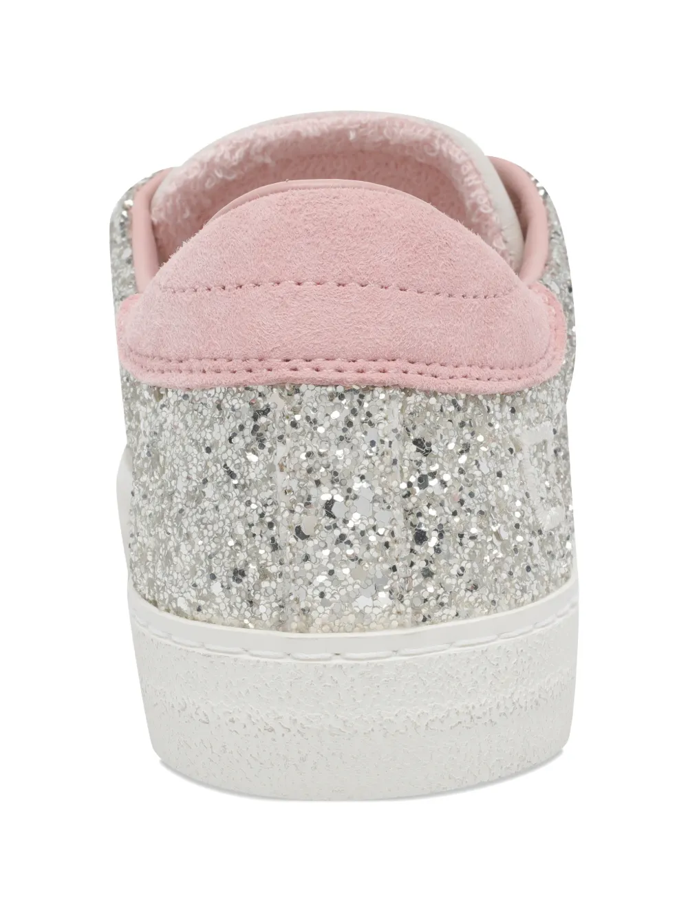 D.A.T.E. Hill Low sneakers met glitter Zilver