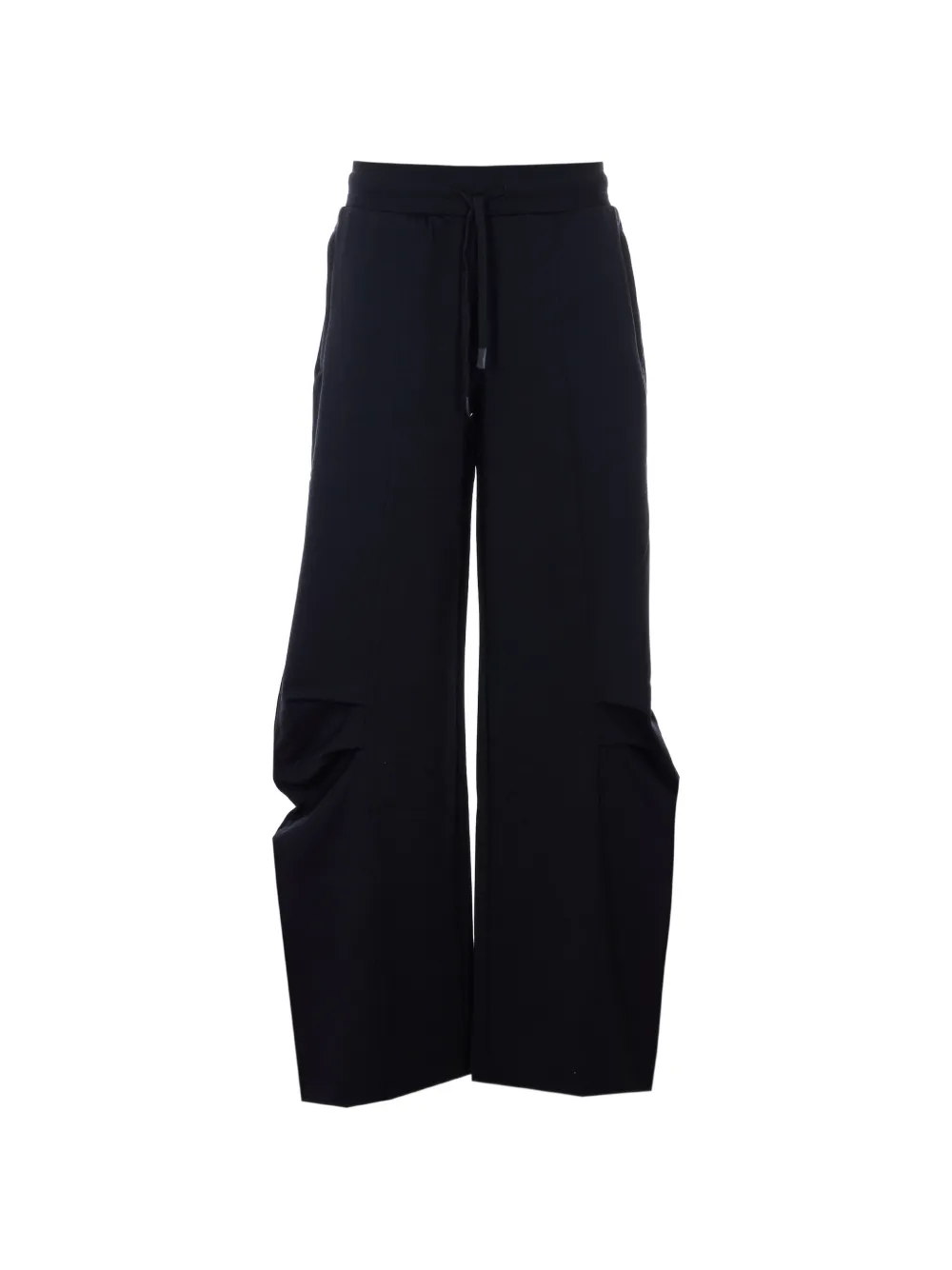 Patrizia Pepe ruffled trousers - Nero