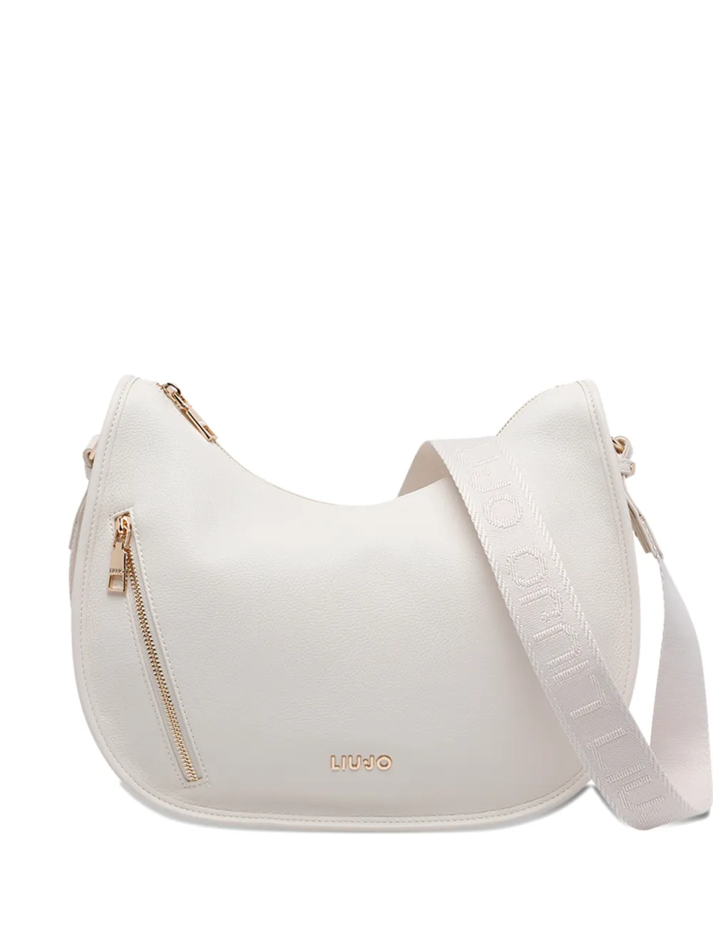 LIU JO logo crossbody bag - Bianco