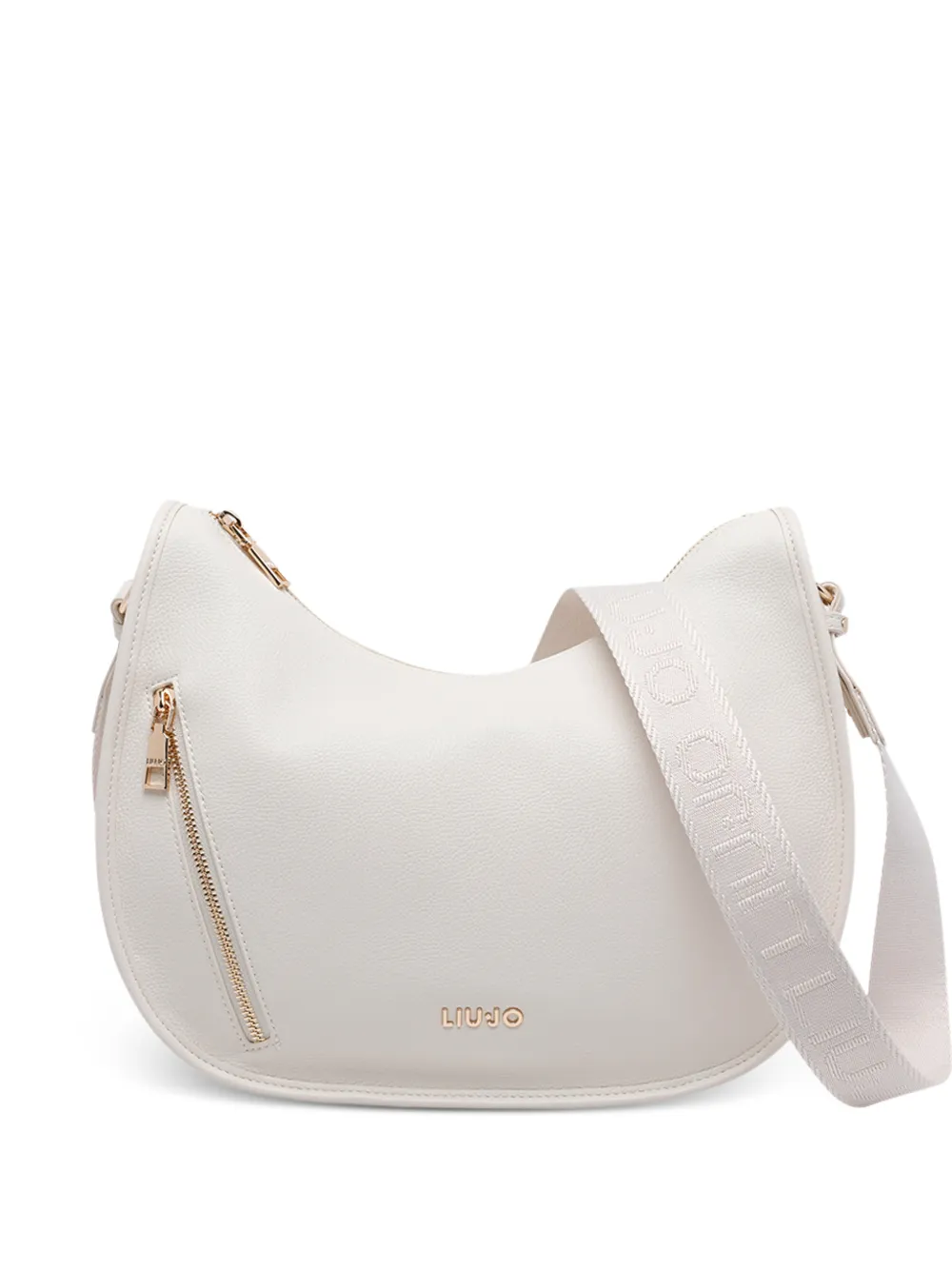 LIU JO logo crossbody bag - Bianco