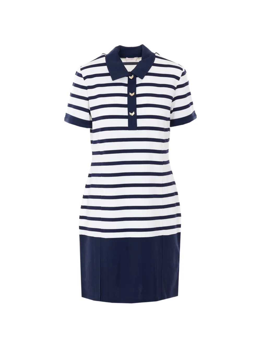 LIU JO striped mini dress - Blu