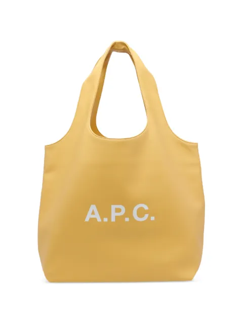 A.P.C. 니논 로고 프린트 숄더 백