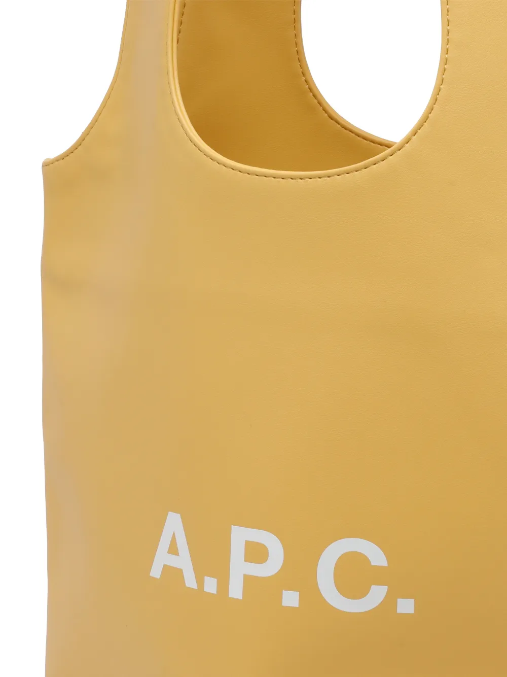 A.P.C. Ninon kleine shopper Geel