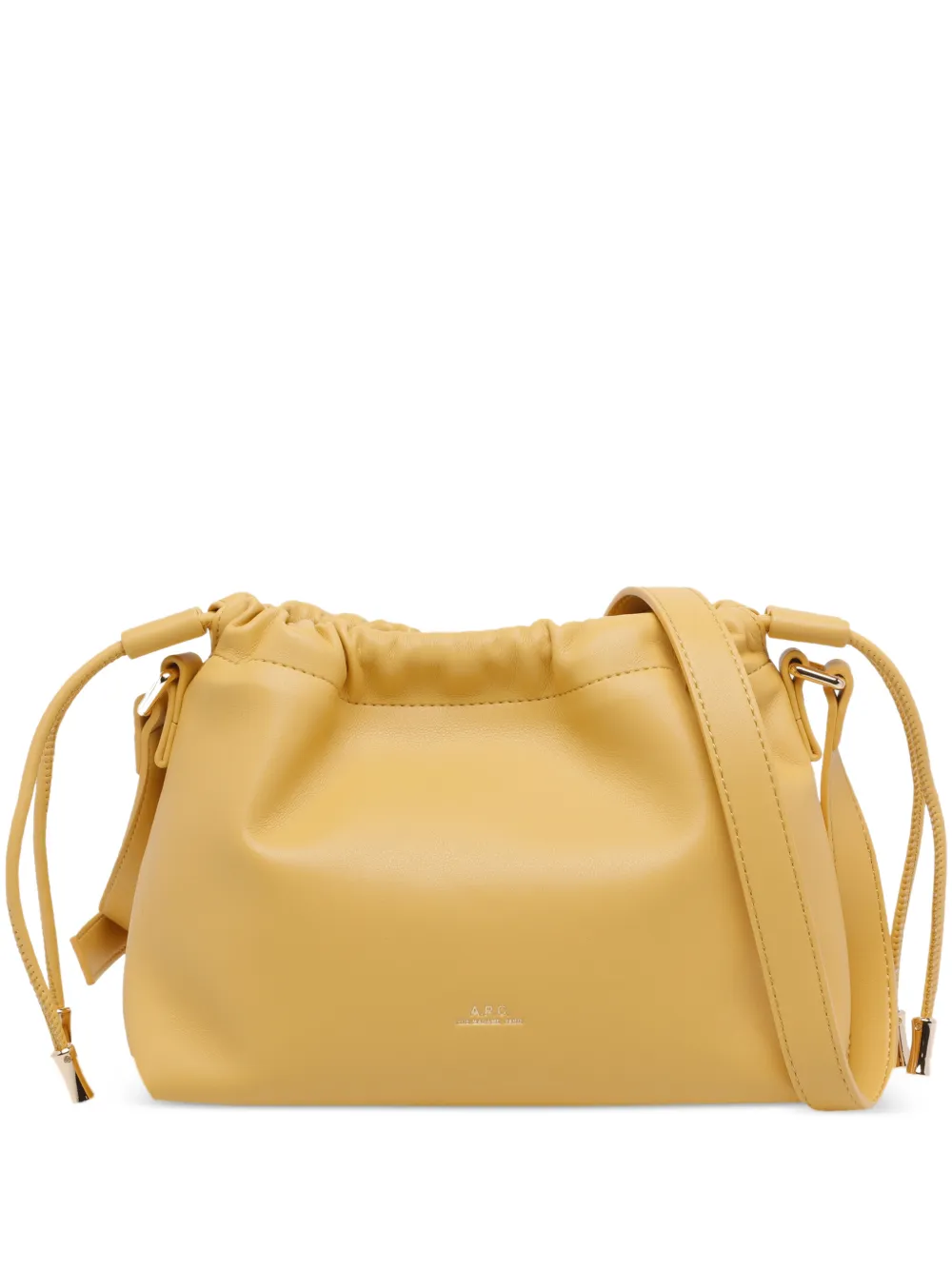 A.P.C. magnetic-fastening cross body bag - Giallo
