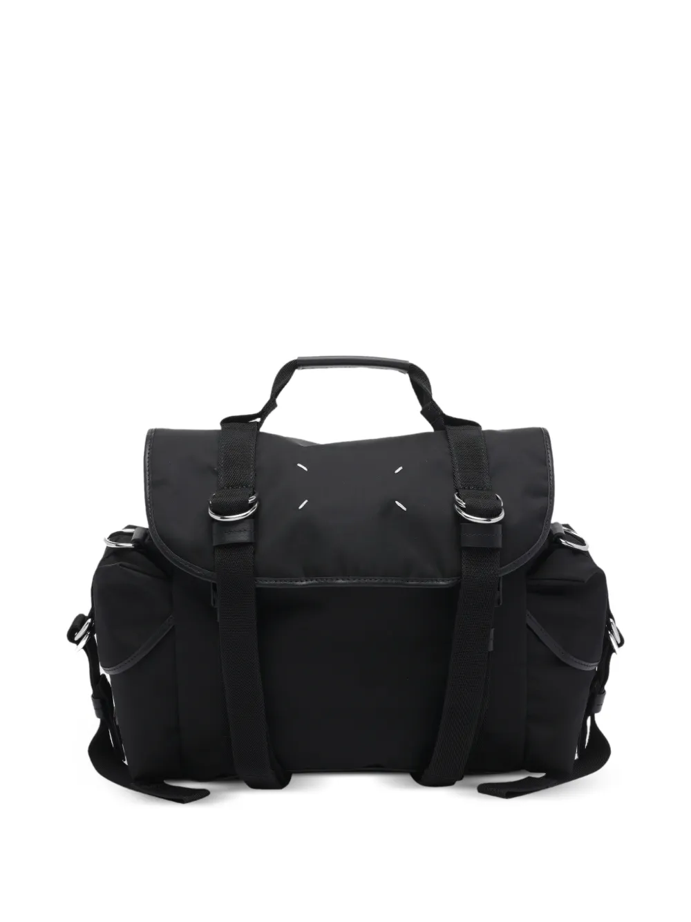 Maison Margiela small logo-detail shoulder bag - Nero