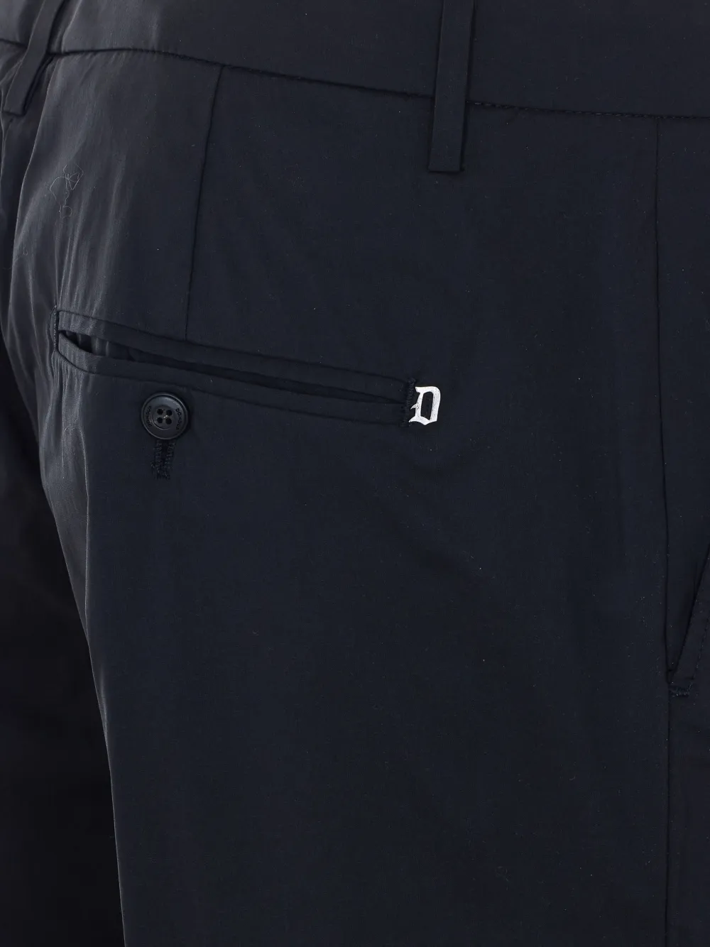  Dondup Zip Lateral Pockets Trousers - Blue 