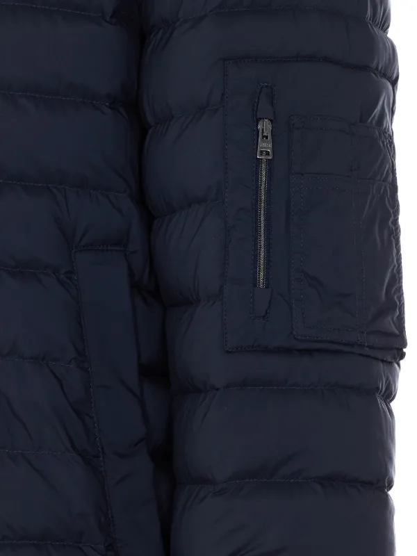 Herno ジップアップ ボンバージャケット | ブルー | FARFETCH JP