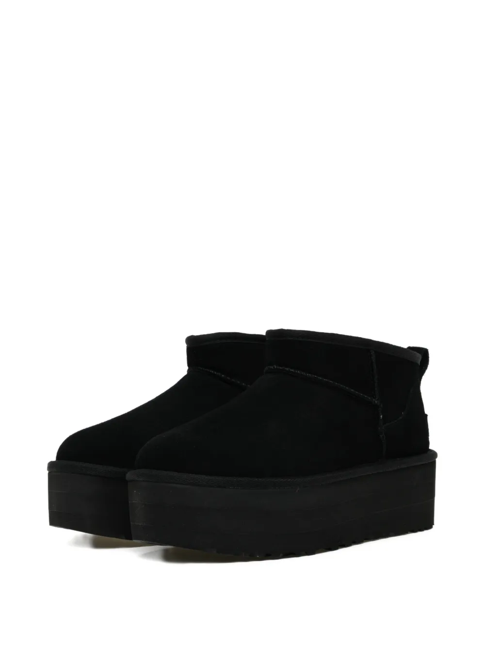 UGG 50 mm Classic Ultra mini laarzen Zwart