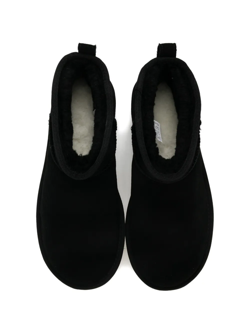 UGG 50 mm Classic Ultra mini laarzen Zwart